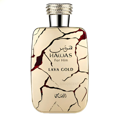 Rasasi Hawas Lava Gold Eau De Parfum 100ml For Man
