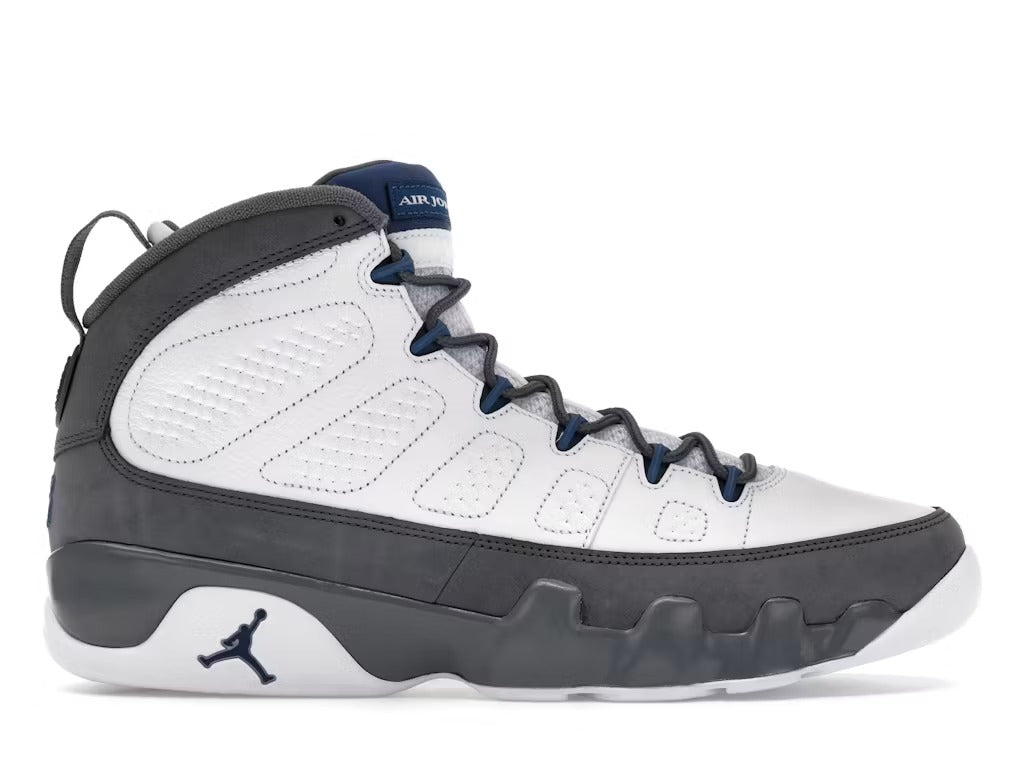 Used - Air Jordan 9 Retro Flint Grey French Blue (2026) - US M 12 - catalog main image