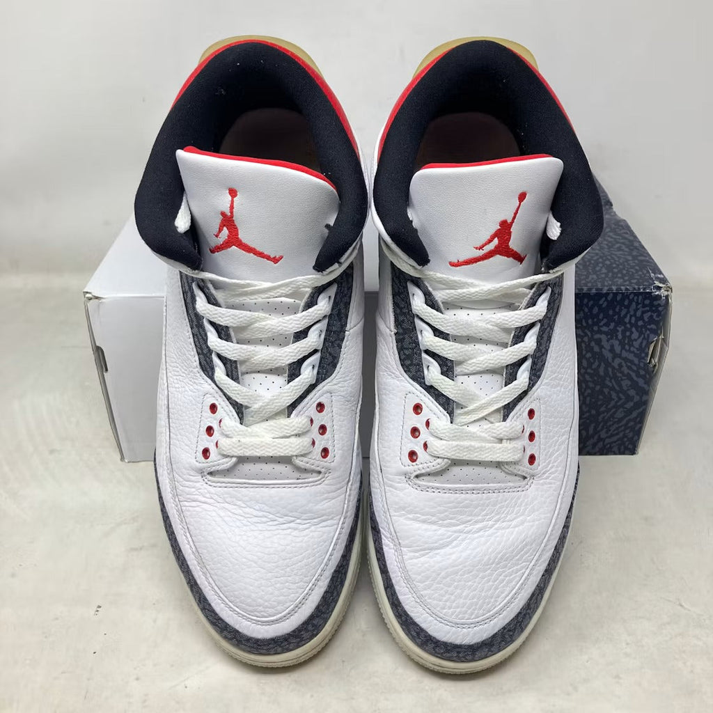 Used - Air Jordan 3 Retro SE Fire Red Denim (2020) - US M 12 - detail 3