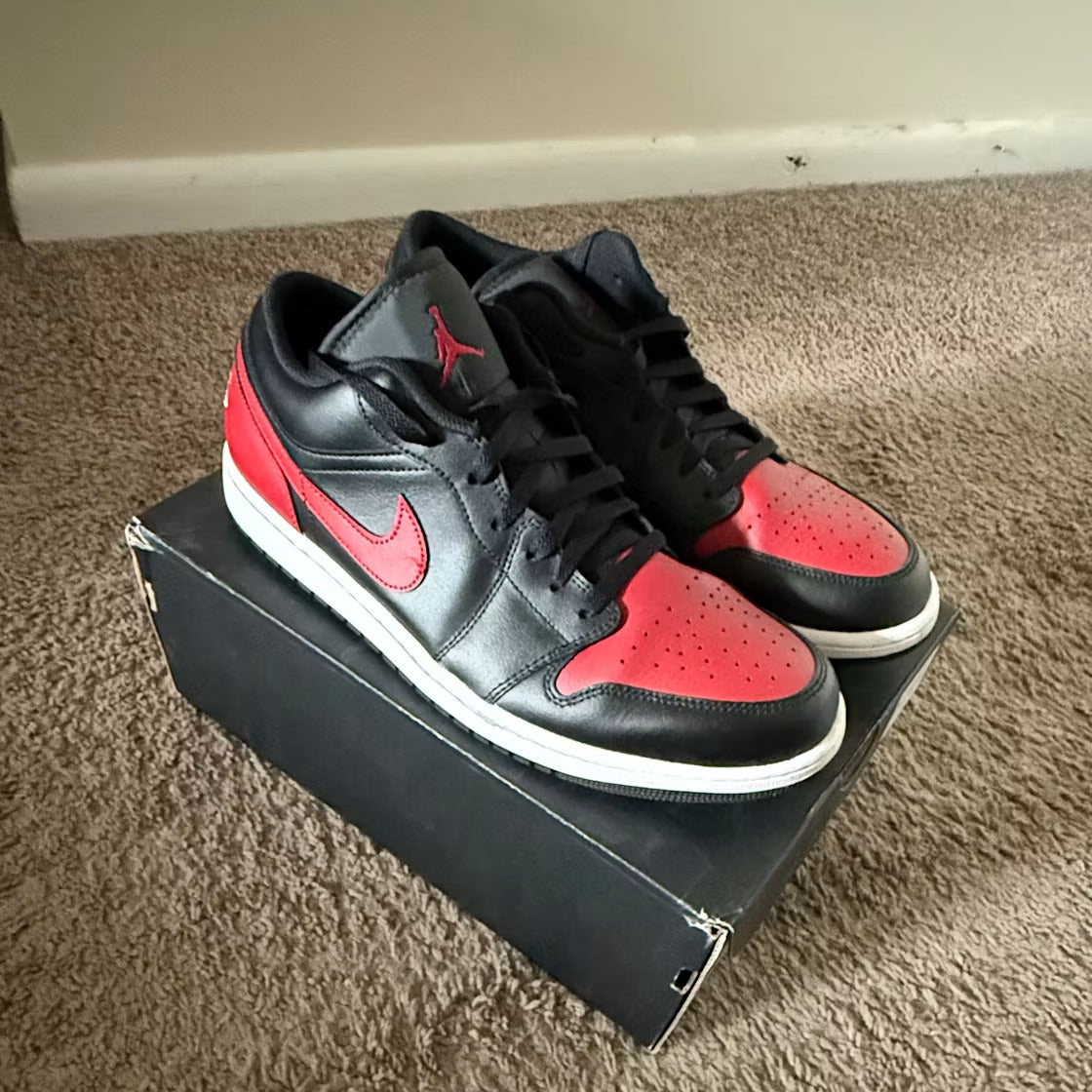 Used - Air Jordan 1 Low Bred Twist - US M 13 - detail 1