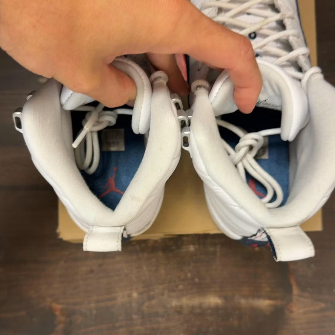 Used - Air Jordan 12 Retro French Blue (2025) (GS) - US 5.5Y - detail 5