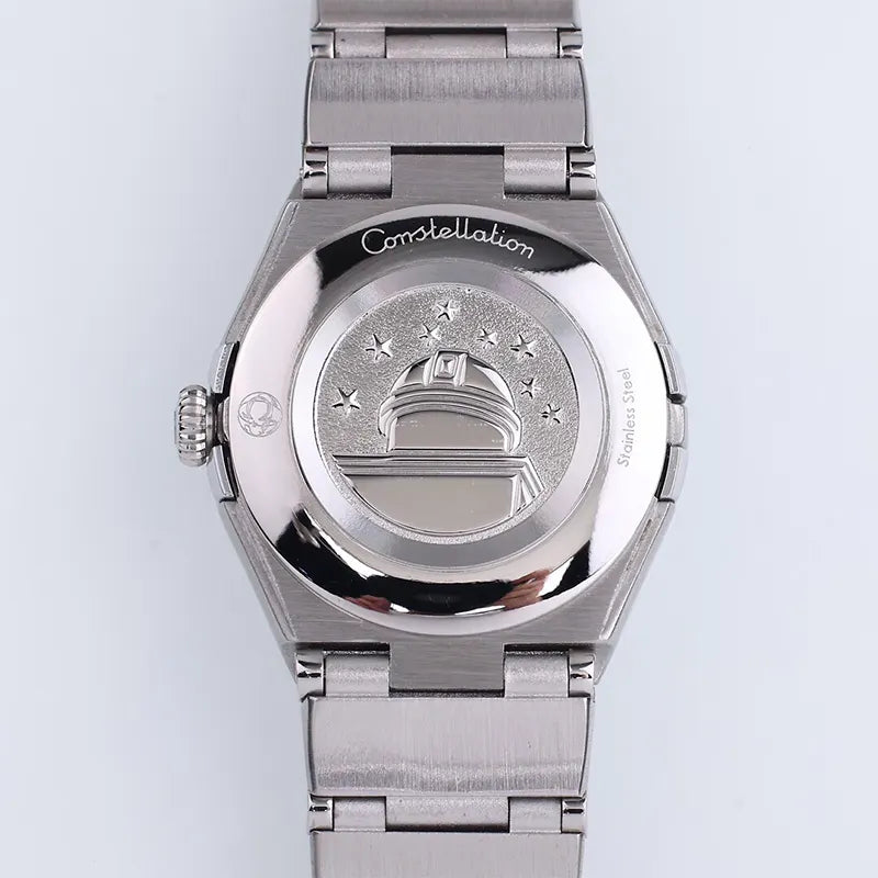 Omega Diamond Silver Stainless Steel
