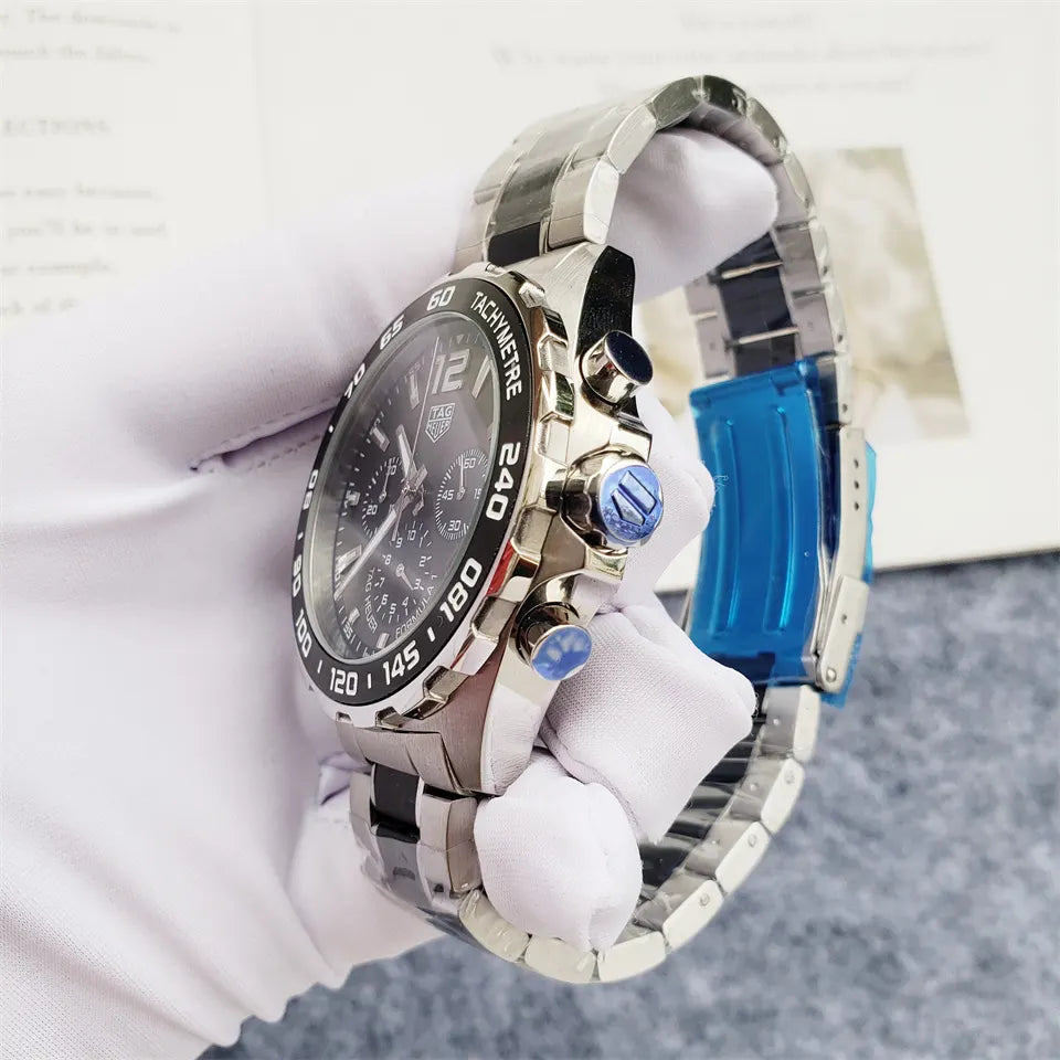 formula Tag Heuer Gray Dial Chronograph - Hình 4