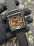 Tag Heuer Monaco Black Orange – Tag Heuer Monaco Black – Orange Accent