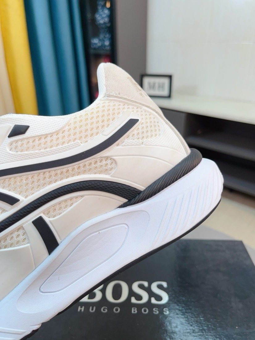 Hugo Boss Mesh Panel Sneakers — detail