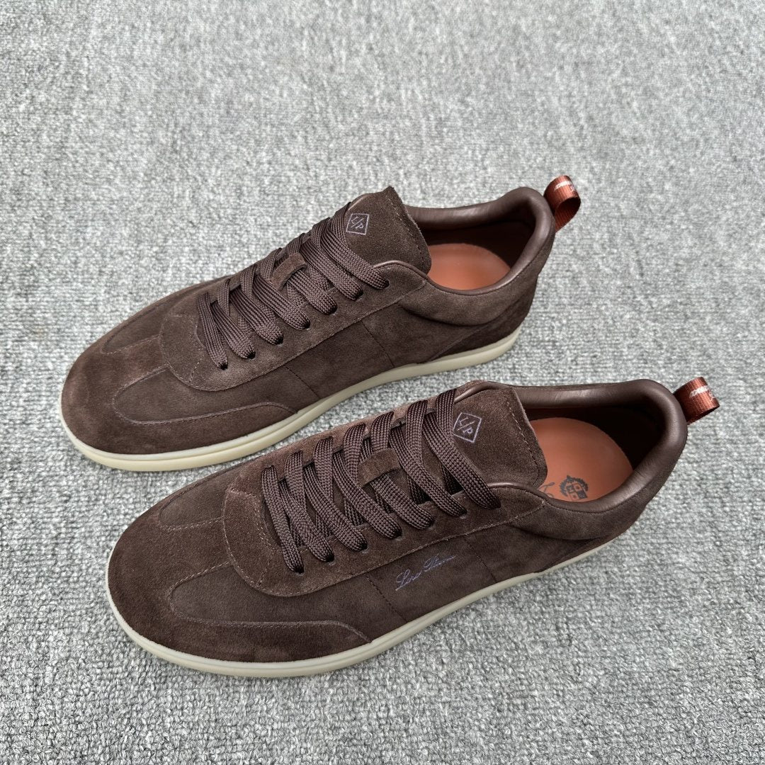 Loro Piana Soho Walk Low-Top Sneakers — front
