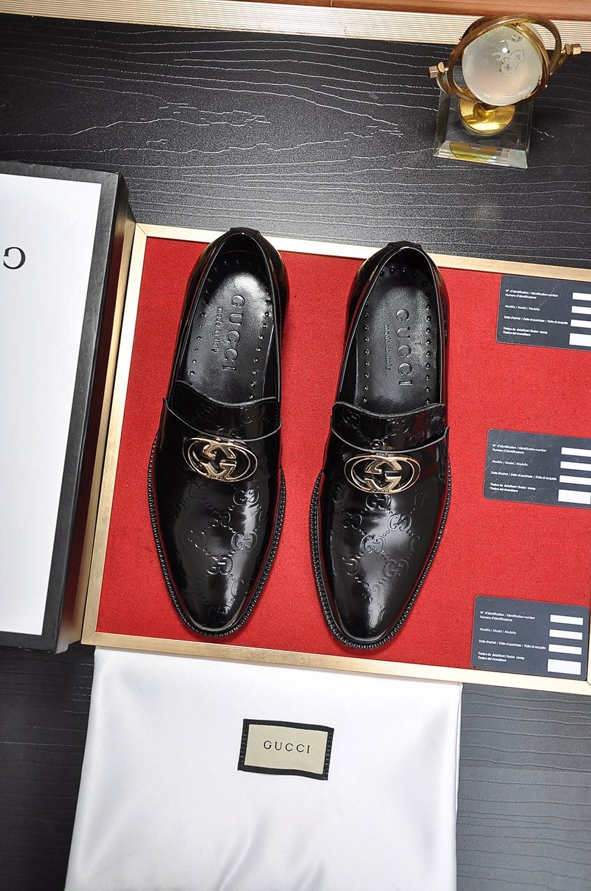 Gucci Buckle Loafers — hero