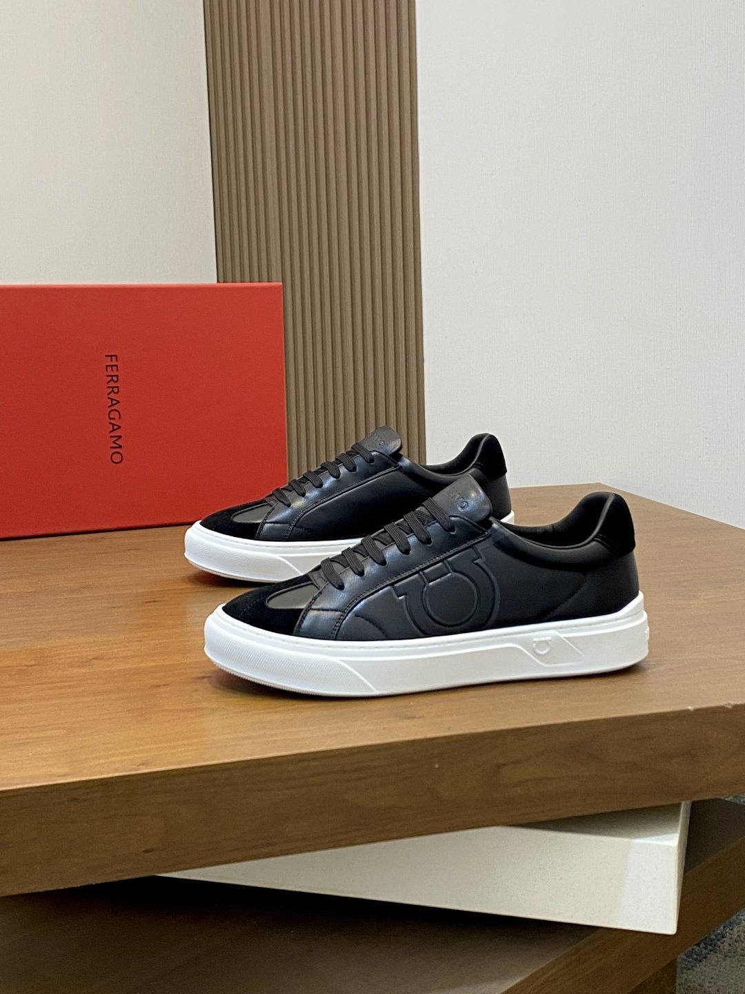 Ferragamo Gancini Low-Top Sneakers — hero