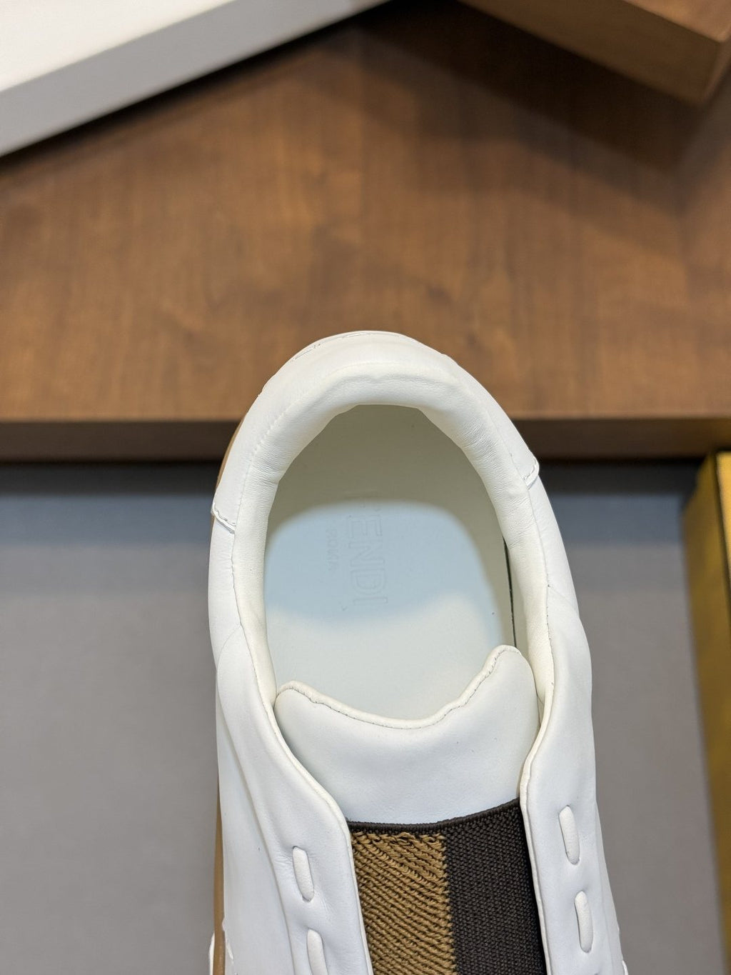 Fendi City Slip-On Sneakers — detail